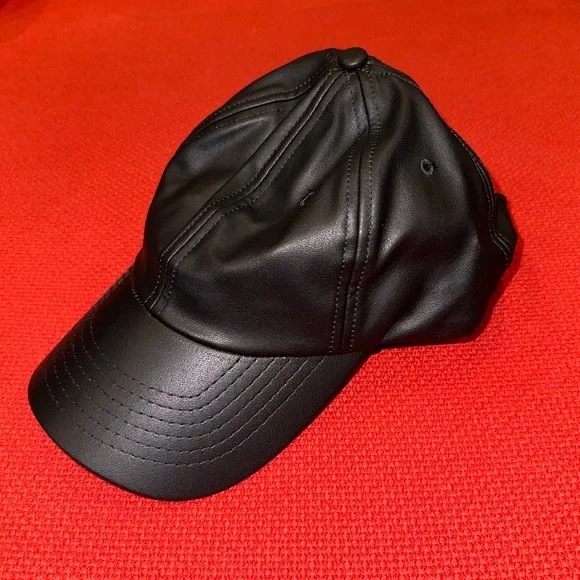 BRAND NEW. AG Vegan Leather Billie Classic Cap.